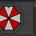 Resident Evil - Móc khóa Umbrella Corporation - Thumbnail 3
