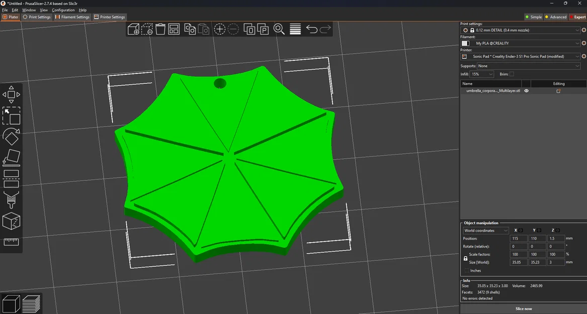 Resident Evil - Móc khóa Umbrella Corporation - Image 4