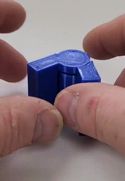 Bản lề dọc Print In Place cỡ lớn (Large Vertical Print In Place Hinge) - Image 2