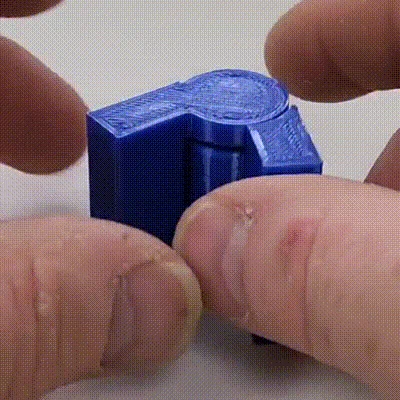 Bản lề dọc Print In Place cỡ lớn (Large Vertical Print In Place Hinge)