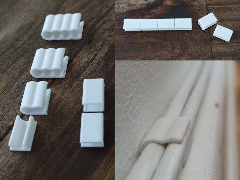 Kẹp Giấu Dây Ethernet Siêu Kín (Stealthy Ethernet Cable Clips) - Image 1