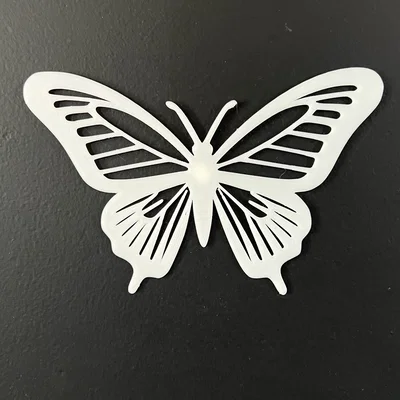 Mẫu trang trí tường hình cánh bướm Butterfly Wall Art #1