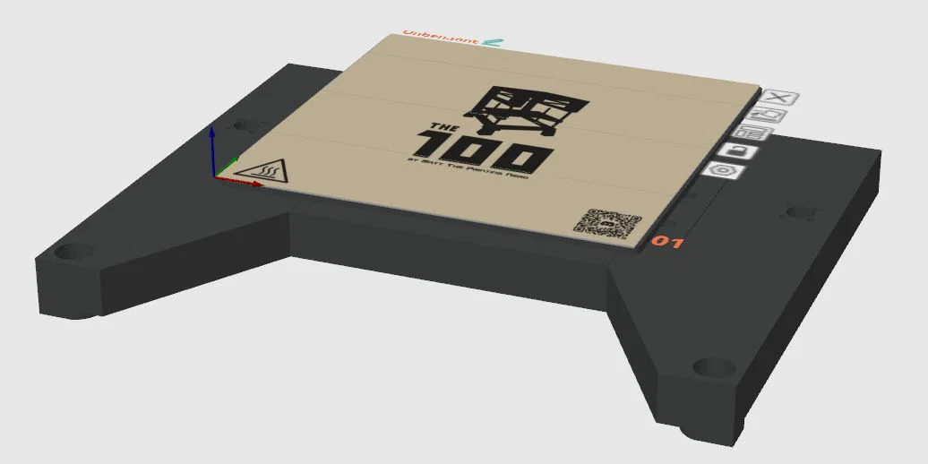 Bộ Profile Orca Slicer và file STL cho dự án máy in 3D The 100 - Image 1