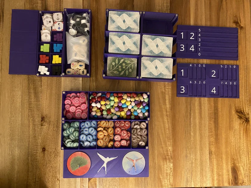 Organizer Wingspan: Full Expansion trong hộp gốc - Magnetic (Remix 04/2023) - Image 1