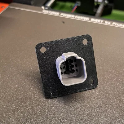 Ngàm lắp flush mount cho connector DT 4 pin & 6 pin