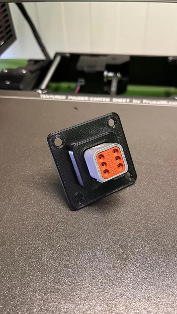 Ngàm lắp flush mount cho connector DT 4 pin & 6 pin - Image 2