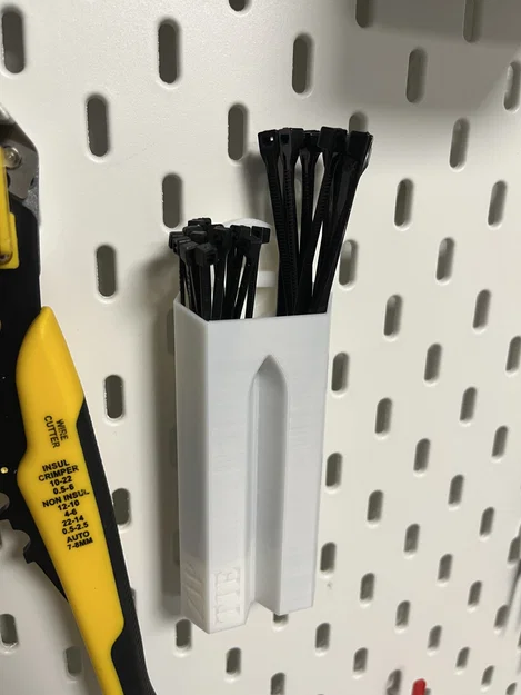 Giá treo dây rút (zip tie) thông minh cho bảng treo Skadis - Image 3