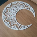 Moon ART - Tranh treo tường nghệ thuật Mandala hình trăng khuyết - Thumbnail 1