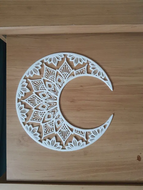 Moon ART - Tranh treo tường nghệ thuật Mandala hình trăng khuyết - Image 2