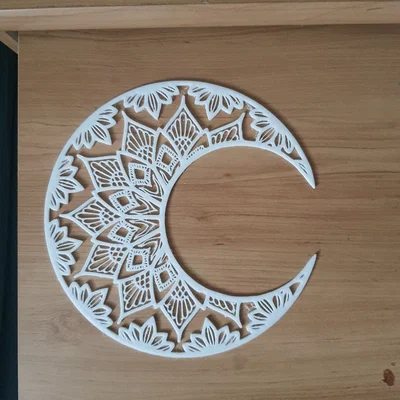 Moon ART - Tranh treo tường nghệ thuật Mandala hình trăng khuyết
