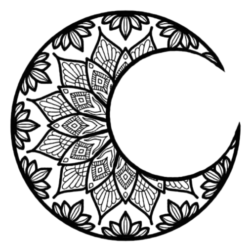 Moon ART - Tranh treo tường nghệ thuật Mandala hình trăng khuyết - Image 3