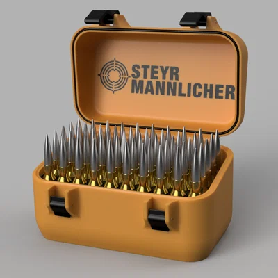 Hộp đạn 6,5x55 Steyr Mannlicher – Thiết kế mới