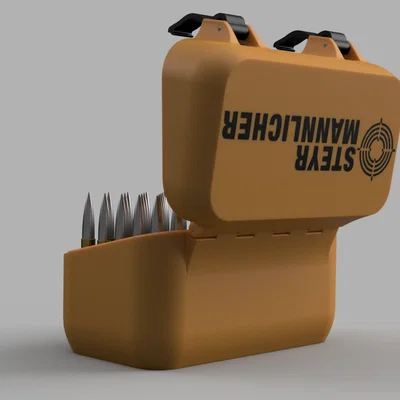 Hộp đạn 6,5x55 Steyr Mannlicher – Thiết kế mới