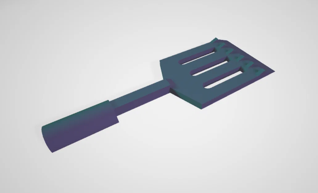 Dụng cụ cạo đá hình xẻng Spongebob in 3D độc đáo - Image 2