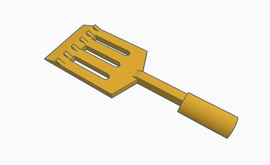 Dụng cụ cạo đá hình xẻng Spongebob in 3D độc đáo - Image 3