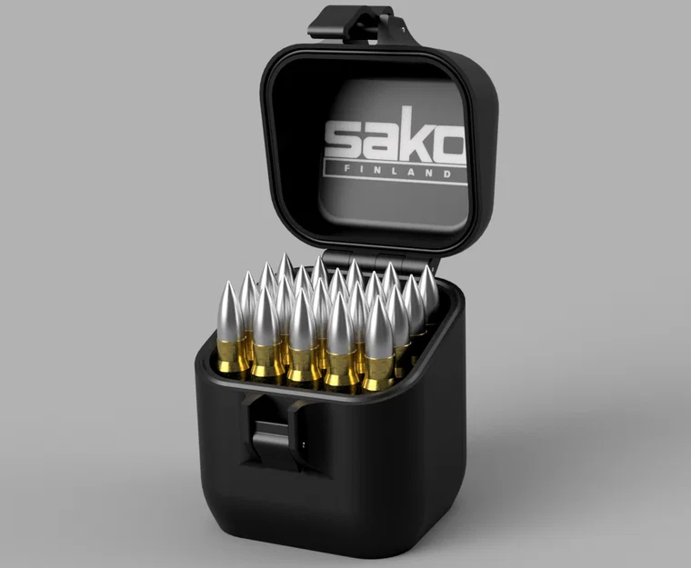 Hộp đạn 30-06 SAKO (30-06 SAKO ammo box) - Image 1