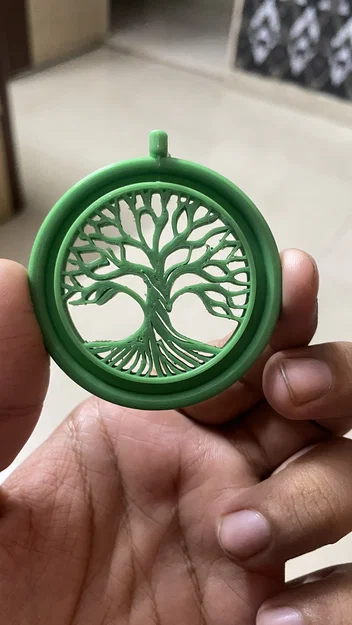 Mặt dây chuyền Cây Sự Sống - Tree of Life (Mẫu in 3D đơn giản) - Image 1