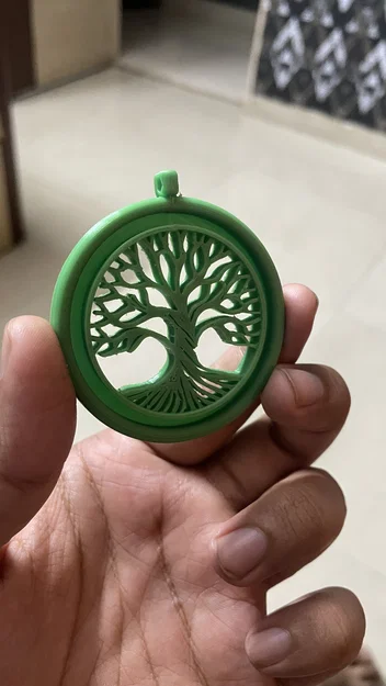 Mặt dây chuyền Cây Sự Sống - Tree of Life (Mẫu in 3D đơn giản) - Image 2