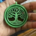 Mặt dây chuyền Cây Sự Sống - Tree of Life (Mẫu in 3D đơn giản) - Thumbnail 3