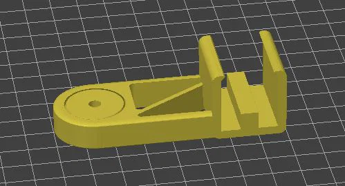 Cữ dẫn filament gắn trên cho Ender 3 v2 - Image 1