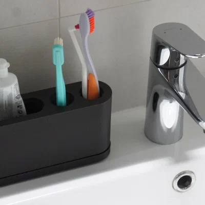 Khay đựng bàn chải và kem đánh răng 3D thiết kế gọn gàng