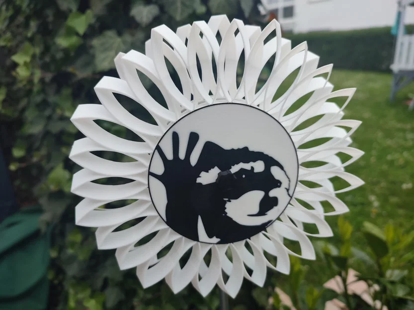 Pedro Raccoon Windmill – Cối xay gió gấu mèo tự canh hướng gió - Image 3