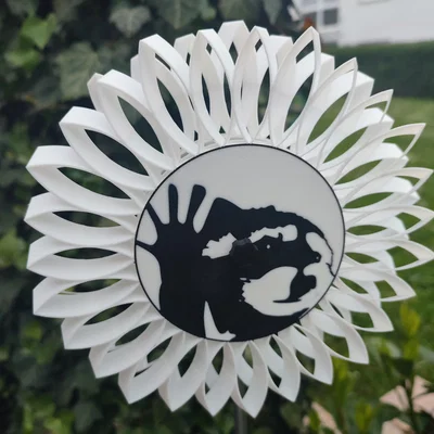 Pedro Raccoon Windmill – Cối xay gió gấu mèo tự canh hướng gió