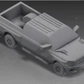 Mô hình xe Ford Raptor 3D - Thiết kế mạnh mẽ cho người yêu xe - Thumbnail 1