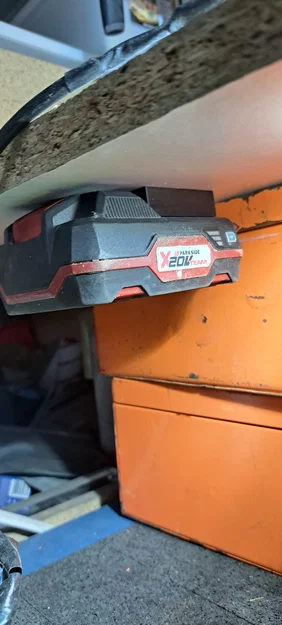 Ngàm gắn pin Parkside X20V Team - Giải pháp lưu trữ pin gọn gàng - Image 2
