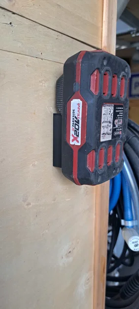 Ngàm gắn pin Parkside X20V Team - Giải pháp lưu trữ pin gọn gàng - Image 6