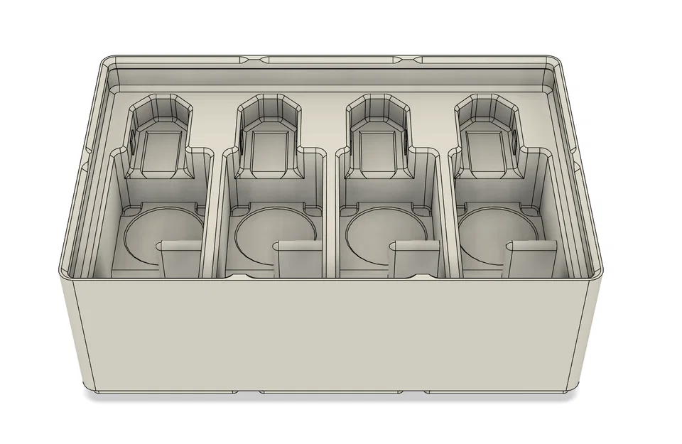 Khay Gridfinity lưu trữ Bambu Lab Hotend (4 biến thể) - Image 2
