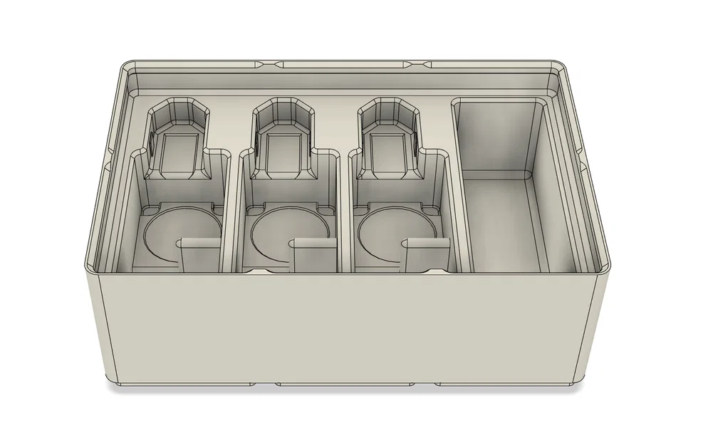 Khay Gridfinity lưu trữ Bambu Lab Hotend (4 biến thể) - Image 3