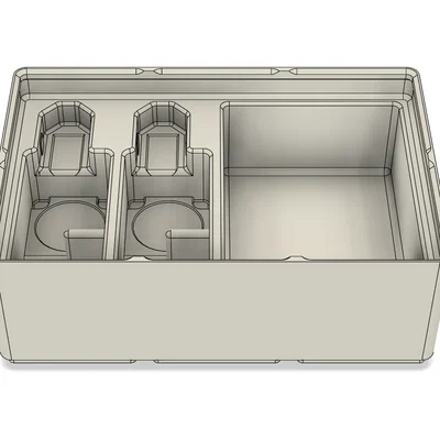 Khay Gridfinity lưu trữ Bambu Lab Hotend (4 biến thể)