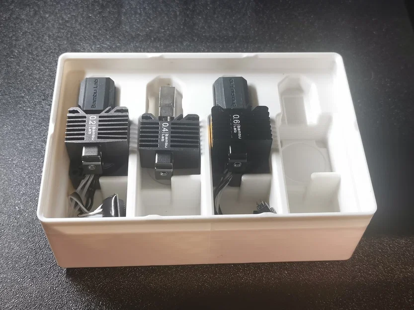 Khay Gridfinity lưu trữ Bambu Lab Hotend (4 biến thể) - Image 9
