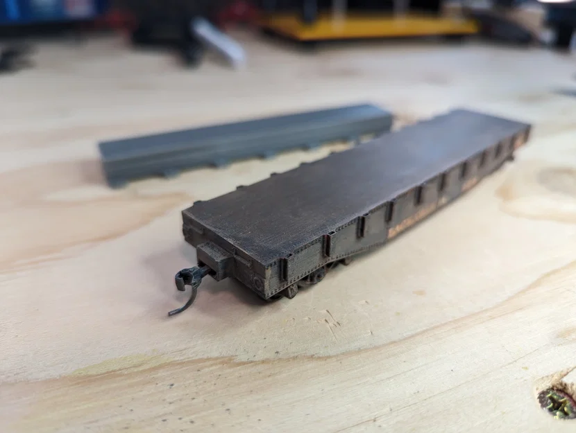 Toa phẳng thép nặng HO 40ft (Heavy Steel Flat Car) - Image 3
