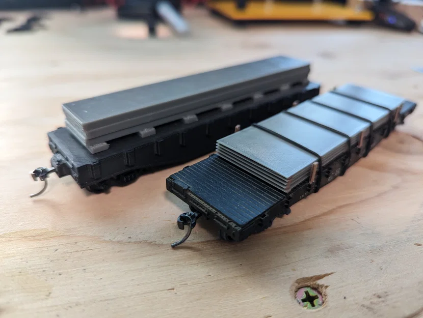 Toa phẳng thép nặng HO 40ft (Heavy Steel Flat Car) - Image 9