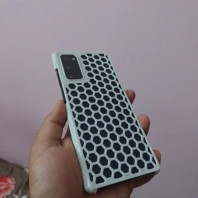 Ốp S20 FE 5G họa tiết Hex 1mm