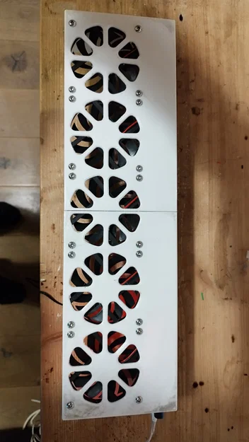 Tản nhiệt bổ sung cho inverter DEYE 8/10/12kW (trên) với 5 quạt 80mm - Image 2