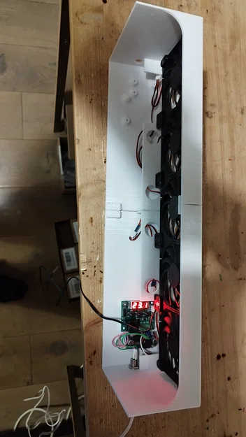 Tản nhiệt bổ sung cho inverter DEYE 8/10/12kW (trên) với 5 quạt 80mm - Image 10