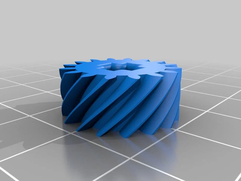 Bánh răng xoắn Helical 45° 16T tương thích Lego - Image 2