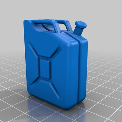 Bình chữa cháy & can xăng RC scale kèm case