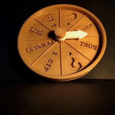 Vòng Quay Tùy Chỉnh (Spinning Wheel / Roulette) In 3D