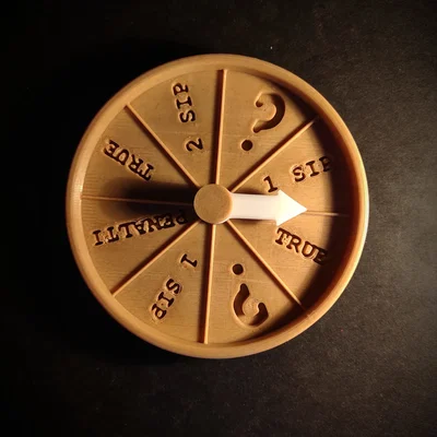 Vòng Quay Tùy Chỉnh (Spinning Wheel / Roulette) In 3D