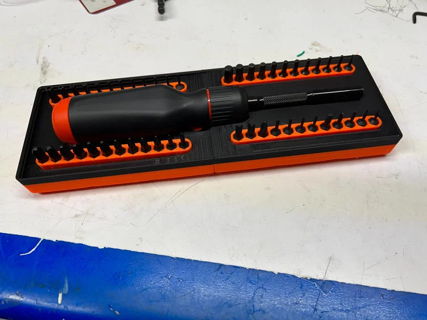 Gridfinity LTT Screwdriver – Khay 6x2 kèm 72 bits - Image 1