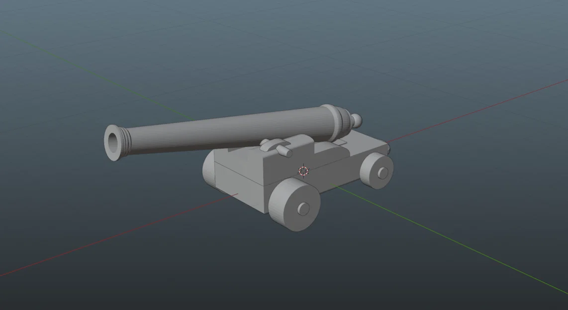 Mô hình khẩu đại bác mini in 3D độc đáo - Image 1