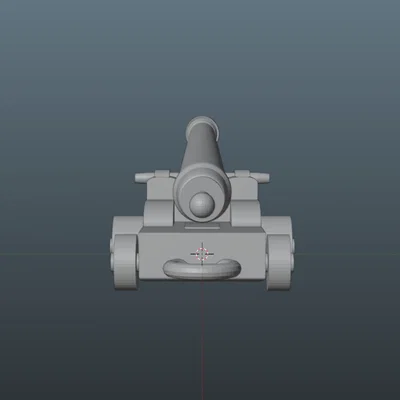 Mô hình khẩu đại bác mini in 3D độc đáo