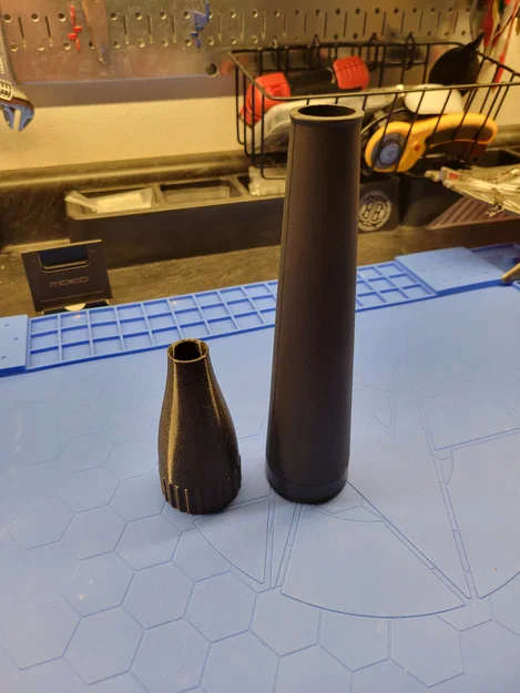 Đầu gắn ngắn cho máy thổi pin BAUER 20V (Short Attachment) - Image 3