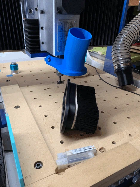 Bộ Hút Bụi (Dust Shoe) Cho Spindle CNC 1.5KW - Thiết Kế 3D Tiện Dụng - Image 8