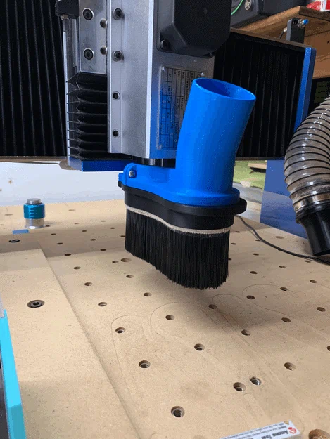 Bộ Hút Bụi (Dust Shoe) Cho Spindle CNC 1.5KW - Thiết Kế 3D Tiện Dụng - Image 10