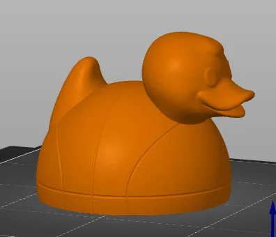 Mô hình 3D chú vịt bóng rổ (Basketball Duck) siêu dễ thương - Image 1